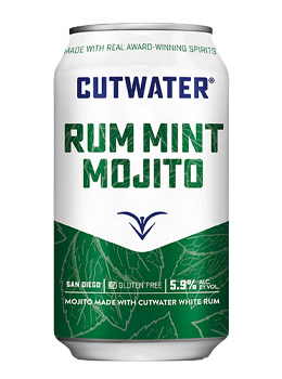 CUTWATER RUM MINT MOJITO - 355ML 4 PACK