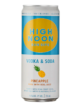 HIGH NOON HARD SELTZER PINEAPPLE - 355ML 6 CANS