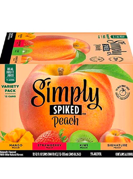SIMPLY SPIKED PEACH VARIETY PACK