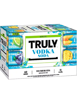 TRULY VODKA SELTZER VARIETY PACK - 355ML 8 CANS