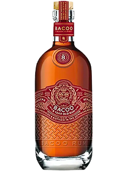BACOO 8 YEAR OLD DOMINICAN RUM - 750ML