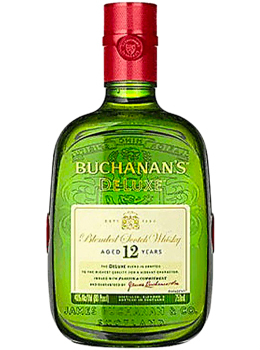 BUCHANAN'S DELUXE 12 YEAR OLD SCOTCH WHISKY - 750ML                                                                             