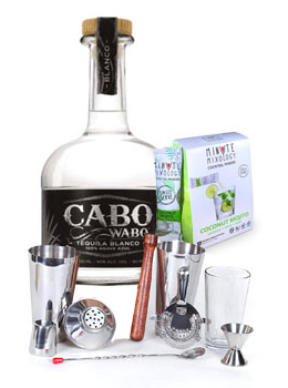 COCKTAIL MIX KIT WITH CABO WABO SILVER TEQUILA
