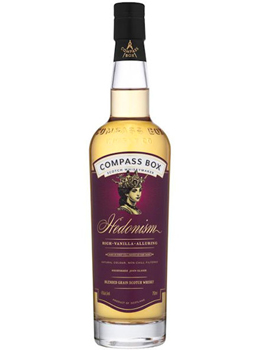 COMPASS BOX HEDONISM BLENDED GRAIN SCOTCH WHISKY - 750ML