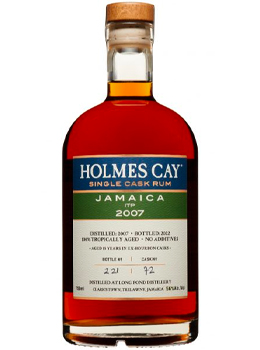 HOLMES CAY SINGLE CASK RUM 15 YEAR OLD 2007 LONG POND DISILLERY RUM - 750ML
