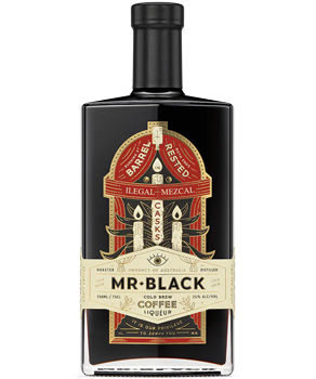 MR BLACK COLD BREW COFFEE LIQUEUR ILEGAL MEZCAL BARREL - 750ML