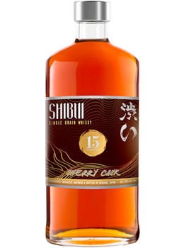 SHIBUI WHISKY 15 YEAR OLD SINGLE GRAIN SHERRY CASK - 750ML