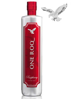 . ONE ROQ VODKA RASPBERRY - 1 LITER                                                                                             