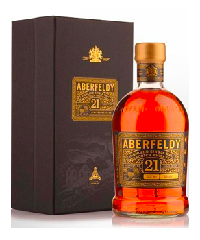 ABERFELDY HIGHLAND SINGLE MALT SCOTCH WHISKEY 21 YEAR OLD