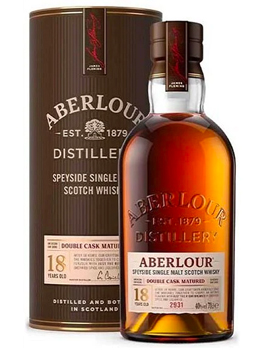 ABERLOUR SINGLE MALT SCOTCH 18 YEAR OLD - 750ML                                                                                 