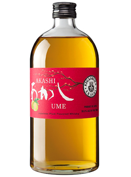 AKASHI UME JAPANESE PLUM FLAVORED WHISKY - 750ML