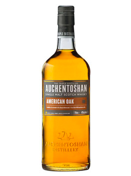 AUCHENTOSHAN SCOTCH SINGLE MALT AMERICAN OAK - 750ML                                                                            