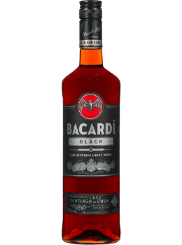 BACARDI RUM BLACK - 750ML