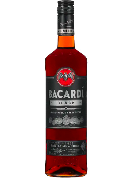 BACARDI RUM - 750ML BLACK                                                                                                       