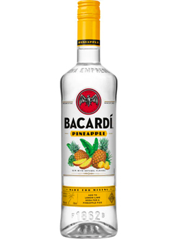 BACARDI RUM - 750ML PINEAPPLE                                                                                                   