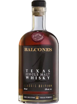 BALCONES TEXAS SINGLE MALT WHISKEY 