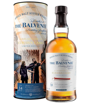 BALVENIE 14 YEAR OLD CURIOUS CASKS - LIMITED EDITION BAOURBON BARREL - 750ML                                                    