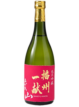 BANSHU IKKON AIYAMA JUNMAI GINJO SAKE - 720ML