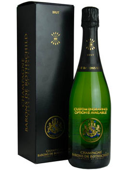 BARONS DE ROTHSCHILD LAFITE CHAMPAGNE BRUT  - CUSTOM ENGRAVED