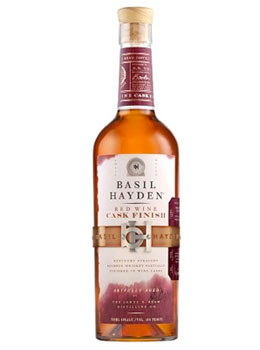 BASIL HAYDEN'S RED WINE CASK FINISH BOURBON - 750ML                                                                             