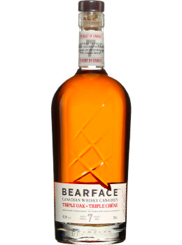 BEARFACE CANADIAN WHISKY 7 YEAR ELEMENTALLY AGED - 750ML