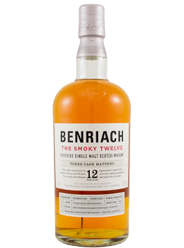 BENRIACH SCOTCH SINGLE MALT 12 YEAR SMOKEY - 750ML