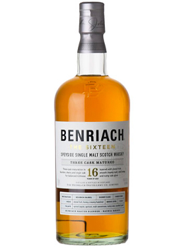 BENRIACH SCOTCH SINGLE MALT 16 YEAR OLD - 750ML                                                                                 