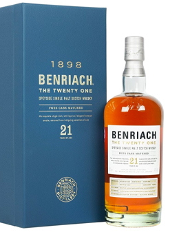 BENRIACH SCOTCH SINGLE MALT 21 YEAR