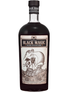 BLACK MAGIC RUM BLACK SPICED - 750ML
