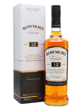 BOWMORE SCOTCH SINGLE MALT 12 YEAR 