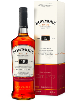 BOWMORE SCOTCH SINGLE MALT 15 YEAR 