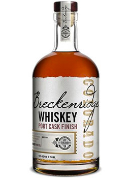 BRECKENRIDGE PORT CASK FINISH BOURBON - 750ML 90 PROOF                                                                          