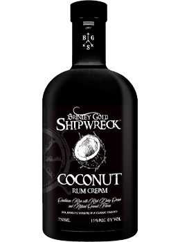 BRINLEY GOLD SHIPWRECK COCONUT CREAM RUM - 750ML