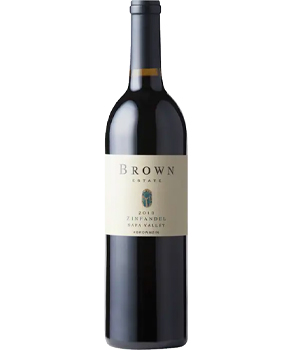 BROWN ESTATE NAPA VALLEY ZINFANDEL - 750ML