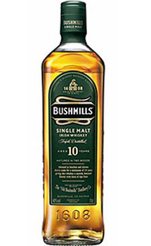 BUSHMILLS 10 YEAR OLD SINGLE MALT I