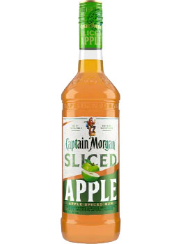 CAPTAIN MORGAN RUM SLICED APPLE - 750ML                                                                                         