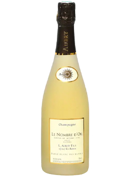 CHAMPAGNE AUBRY BRUT LE NOMBRE DOR 