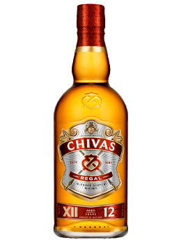 CHIVAS REGAL 12 YEAR OLD SCOTCH - 750ML                                                                                         