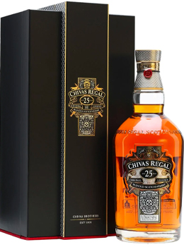 CHIVAS REGAL SCOTCH 25 YEAR OLD - 750ML