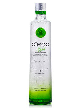 CIROC VODKA APPLE - 750ML          