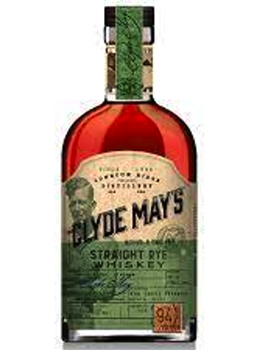 CLYDE MAYS STRAIGHT RYE WHISKEY - 7