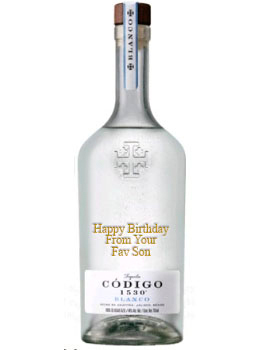 CODIGO 1530 TEQUILA BLANCO - 750ML CUSTOM ENGRAVED                                                                              