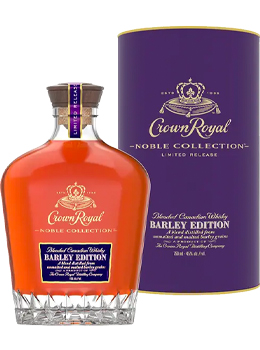 CROWN ROYAL CANADIAN WHISKY -750ML NOBLE COLLECTION BARLEY EDITION