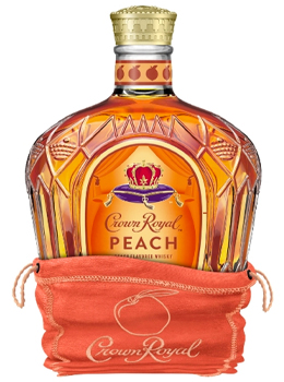 CROWN ROYAL CANADIAN WHISKY -750ML PEACH