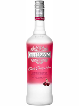 CRUZAN RUM - 750ML BLACK CHERRY    