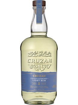 CRUZAN ESTATE LIGHT RUM DIAMOND - 750ML