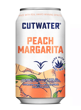 CUTWATER PEACH MARGARITA - 355ML 4 PACK