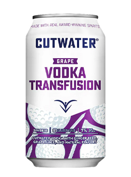 CUTWATER VODKA TRANSFUSION - 355ML 4 PACK