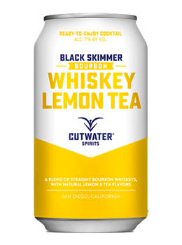 CUTWATER WHISKEY LEMON TEA - 355ML 4 PACK