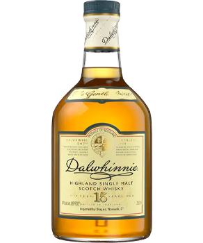 DALWHINNIE 15 YEAR OLD SINGLE MALT SCOTCH WHISKY - 750ML                                                                        